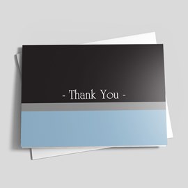 Retro Thank You Card