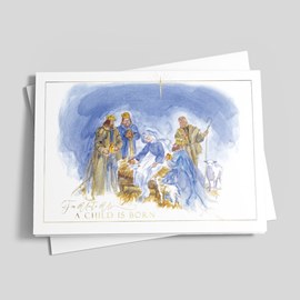 Glorious Birth Christmas Card