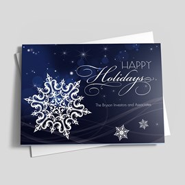 Falling Snowflakes  Card