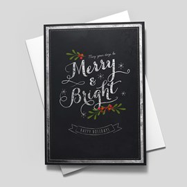 Merry & Bright Card