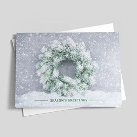 Snowfall Wreath