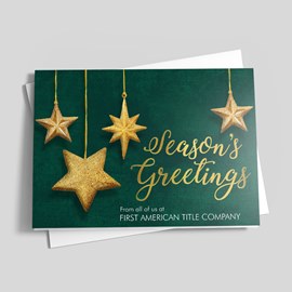 Star Garden Holiday Card