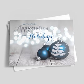 Appreciation at the Holidays