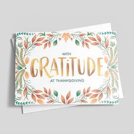 Thanksgiving Gratitude