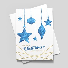 Cerulean Ornaments